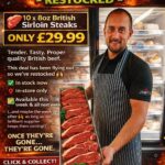 10x 8oz British Sirloin Steaks