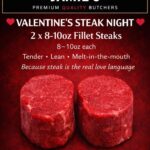 2x 8-10oz Fillet Steaks